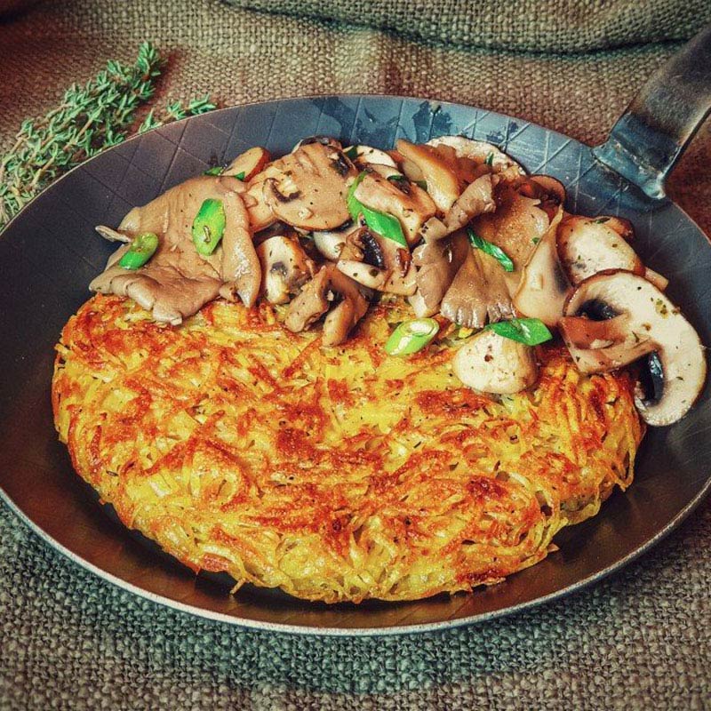 Image of Simply prepare potato rösti
