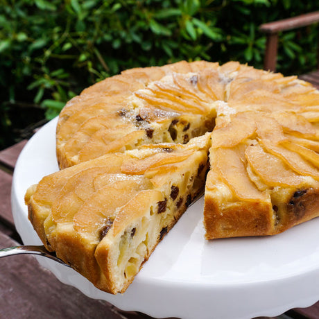 Apfelkuchen im Dutch Oven