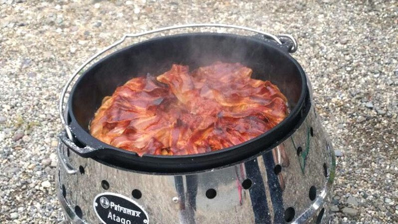 Image of Viande en couches dans le Dutch Oven | La recette Petromax