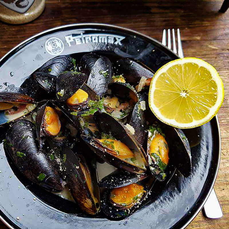 Image of Mussels Brittany freshly prepared