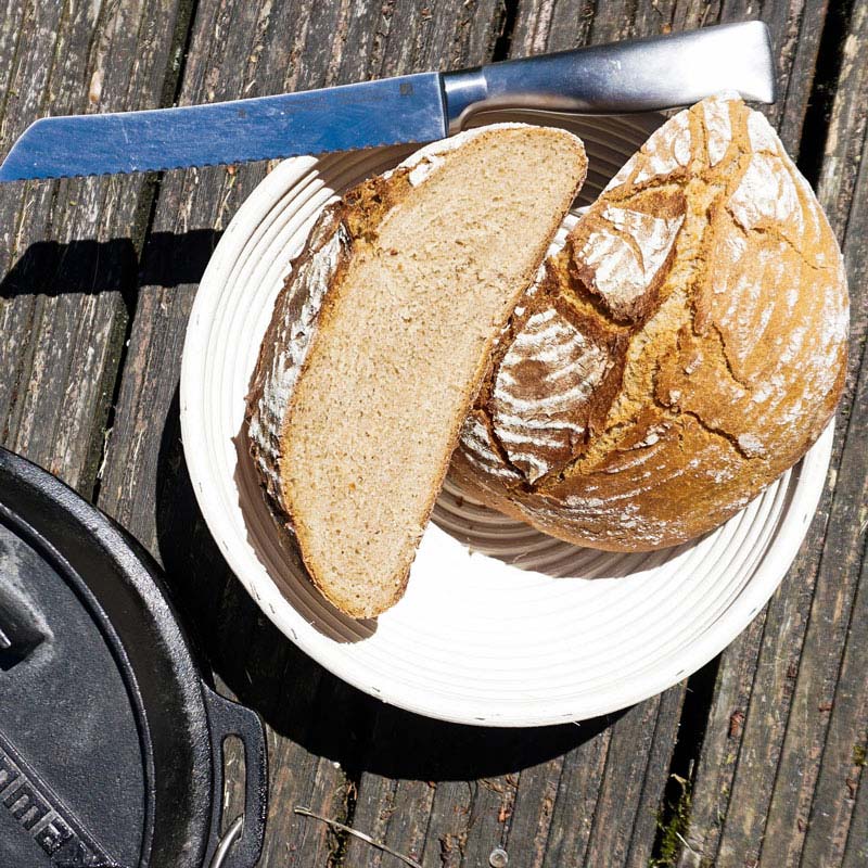 Image of Pain de seigle à double croûte