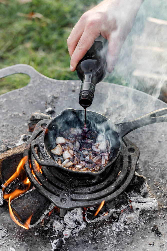 Red wine shallots
