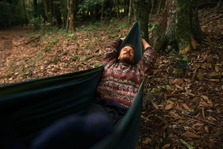 DIY-Camping-Hängematte selber bauen: Material, Tipps und Tricks zum Selbermachen