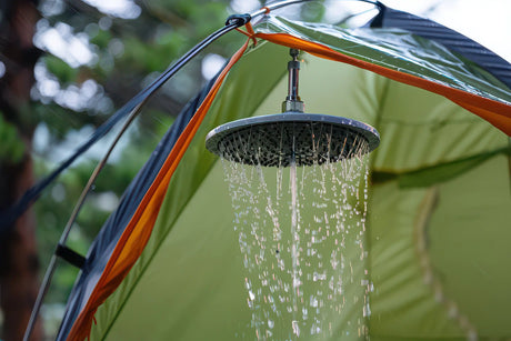 Campingdusche selber bauen: DIY-Dusche für Wohnmobil &Zelt
