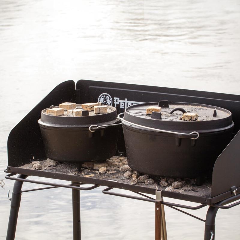 Halloween Special - Large Fire Pot Table & 2 Dutch Ovens