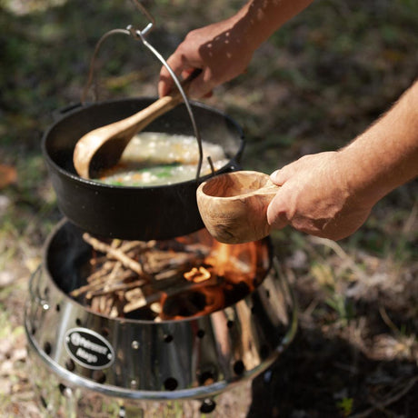 Ladle olive wood