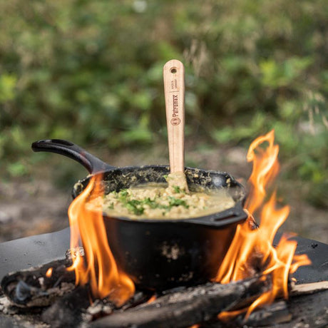 Wooden spatula with branding