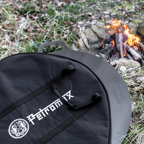 Transport bag for barbecue and fire bowl