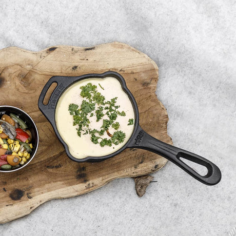 Cast iron sauce pan