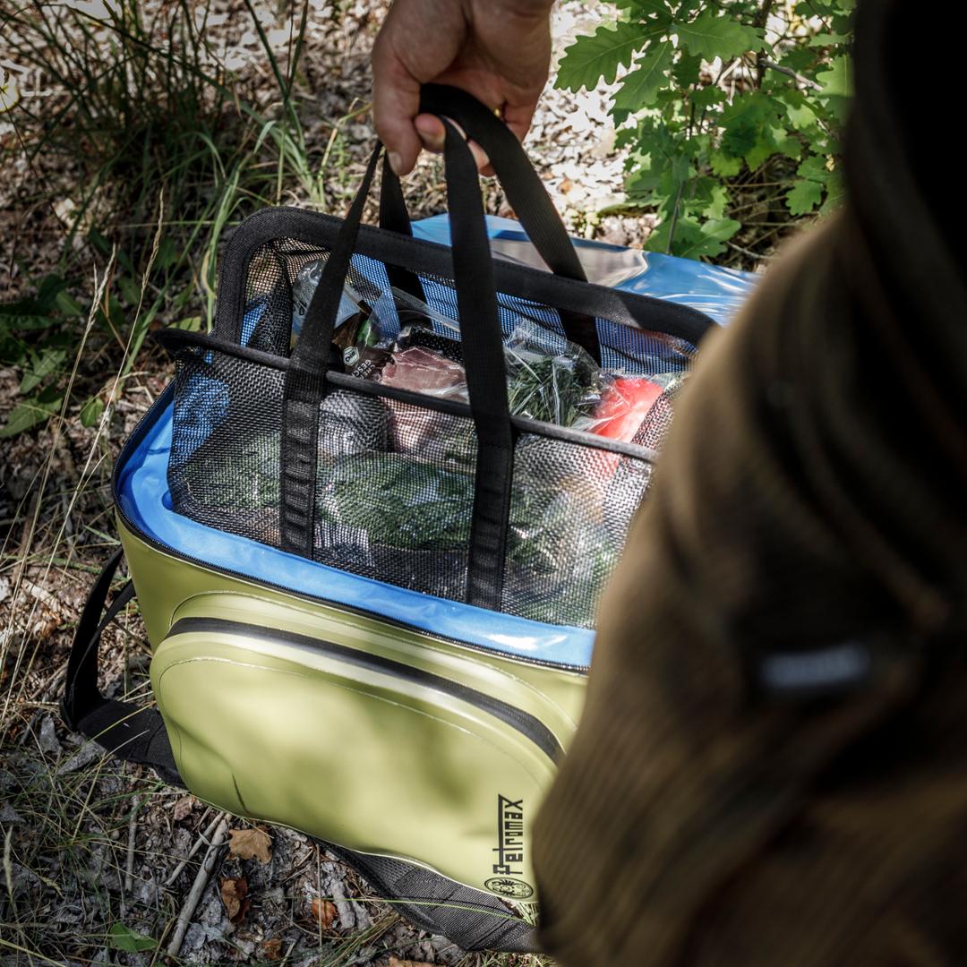 Mesh insert cooling bag & cooling backpack