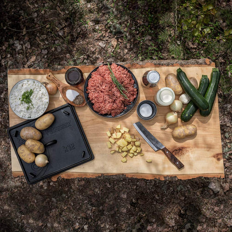 Zucchini-Hackfleisch-Auflauf zubereiten