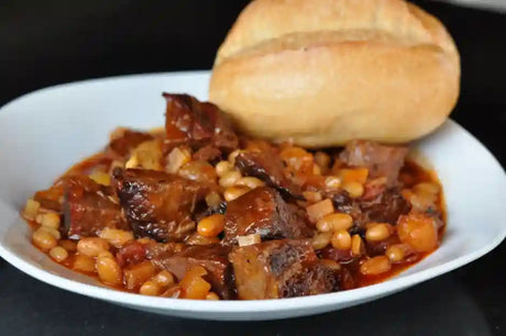 Redneck Beans mit Beef Brisket