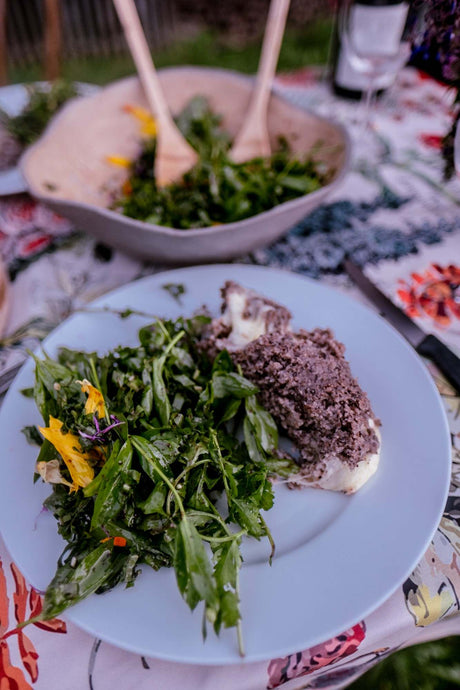 Buchweizen-Polenta mit Alpenbutter und Valposchiavo-Käse