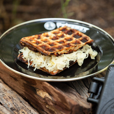 Sauerkraut Waffeln