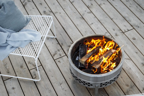 Feuerschale auf Balkon und Dachterrasse: Erlaubt oder verboten?