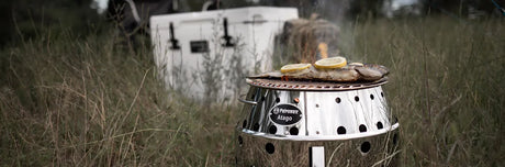 Grills für Holzkohle oder Holz