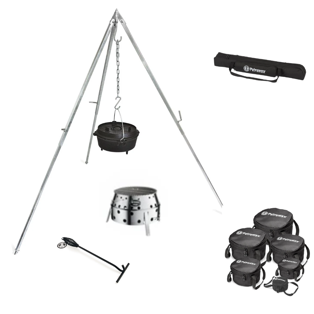 Barbecue Trépied Dutch Oven Starterset