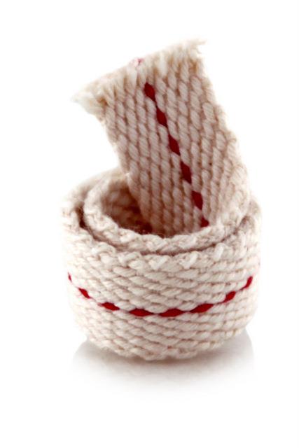 Flat wick for kerosene lamps