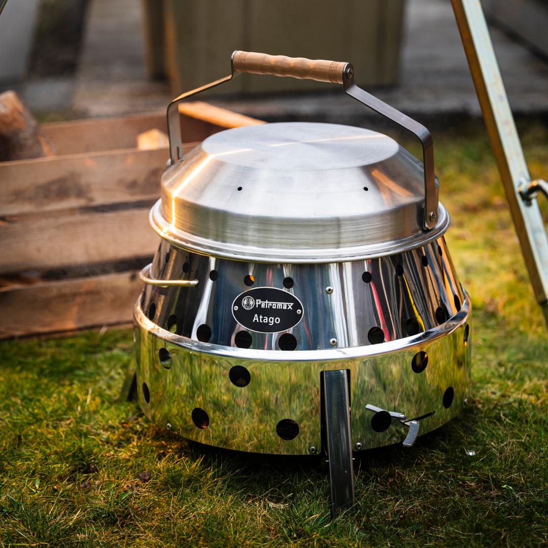 Atago stainless steel grill cover