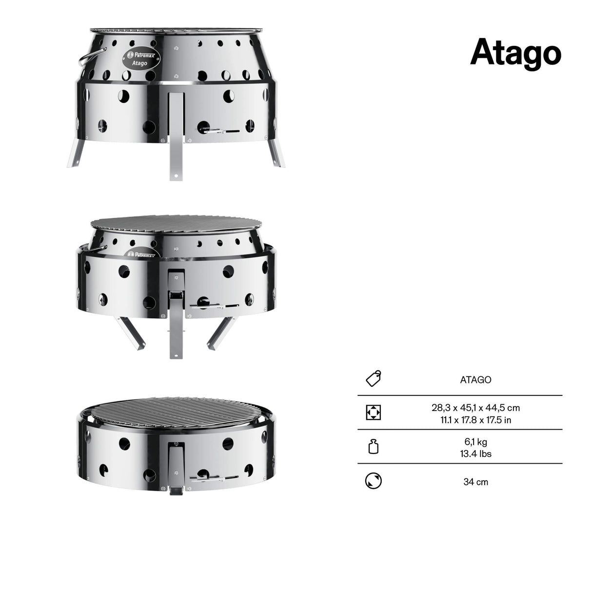 Atago Grill + Grillplatte