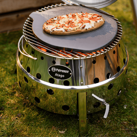 Rack Barbecue In Acciaio Inox Manico Di Legno | Grandi Sconti | Griglie Per Barbecue: Rotonde