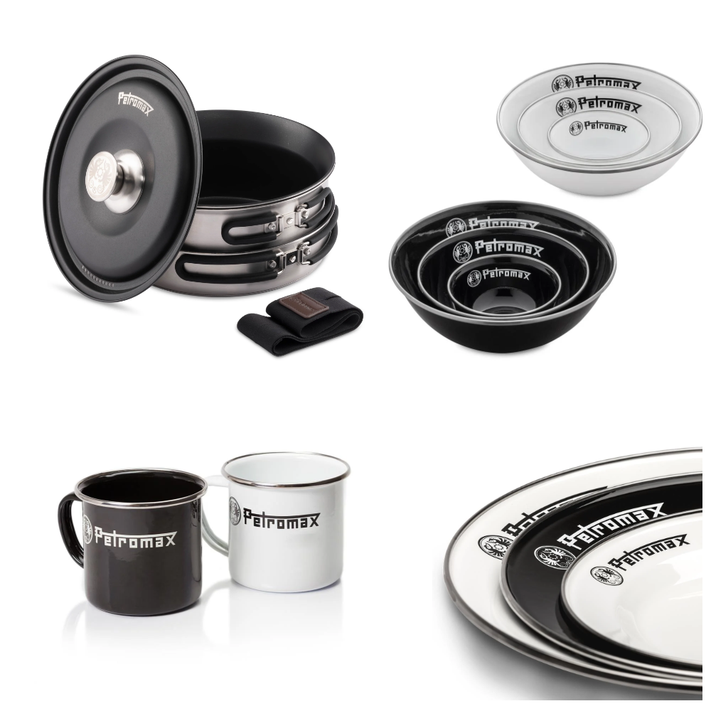 Set de cuisine et de vaisselle de camping