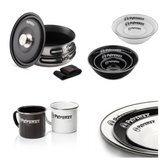 Set de cuisine et de vaisselle de camping