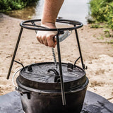 Fire pot lid holder pro-ft