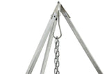Tripod with chain & hook