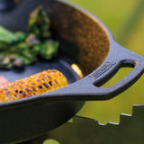 Fire pan with handle 15-40 cm