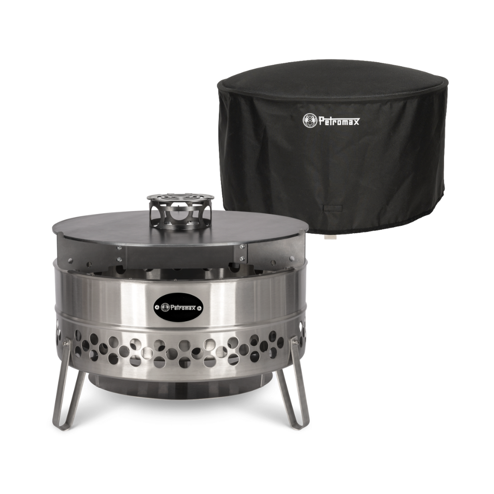 Tyropit fire bowl + grill plate + cover