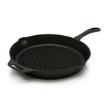 Grill fire pan with handle