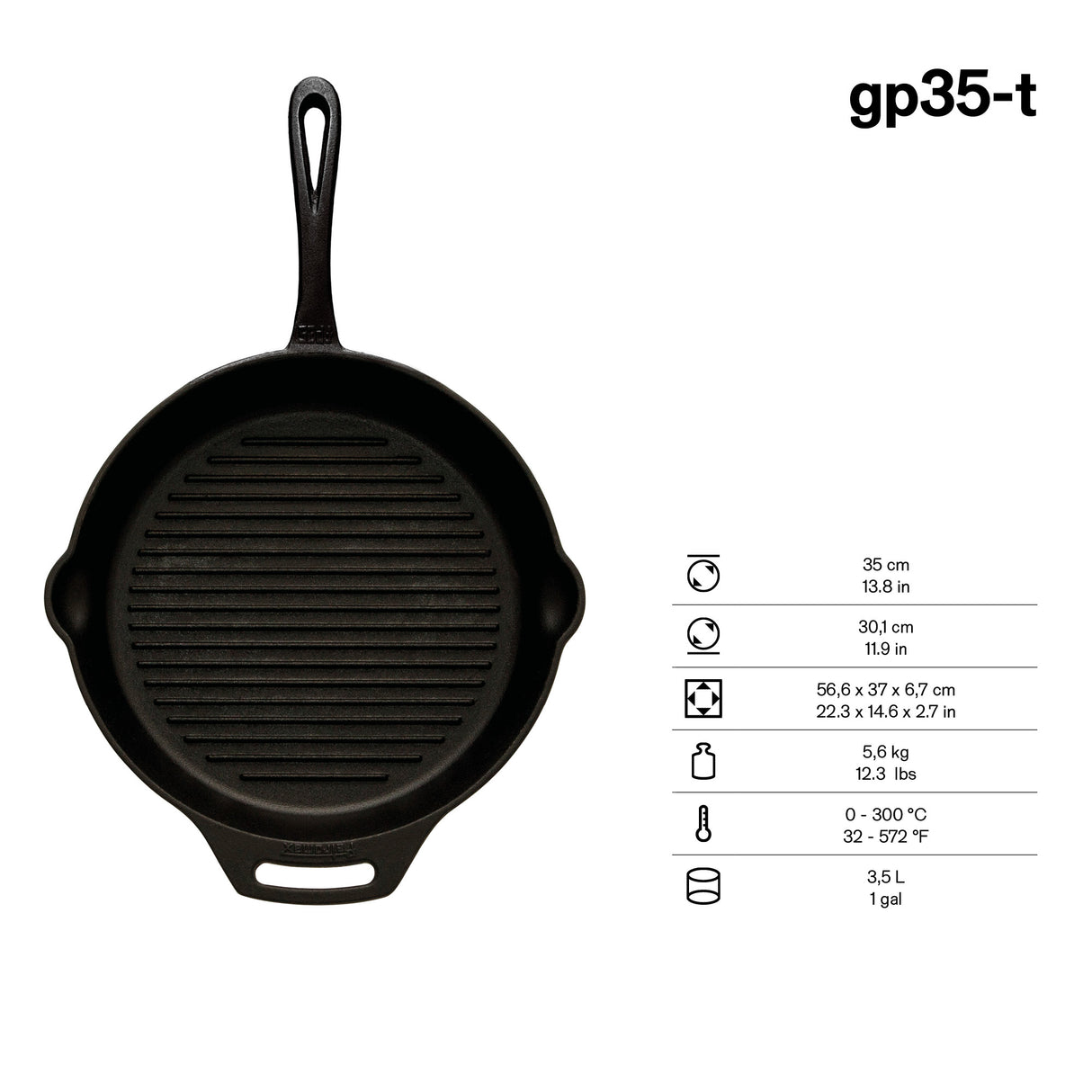 Grill fire pan with handle