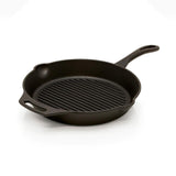 Grill fire pan with handle