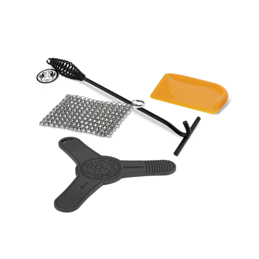 Cast iron pot accessory set