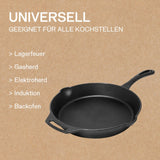 Poêle à frire avec manche 15-40 cm