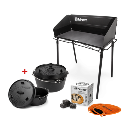 Halloween Special - Large Fire Pot Table & 2 Dutch Ovens