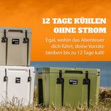 Cool Box KX25 incl. seat cushion, basket & divider board, olive