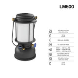 LM500 LED lanterne - Noir