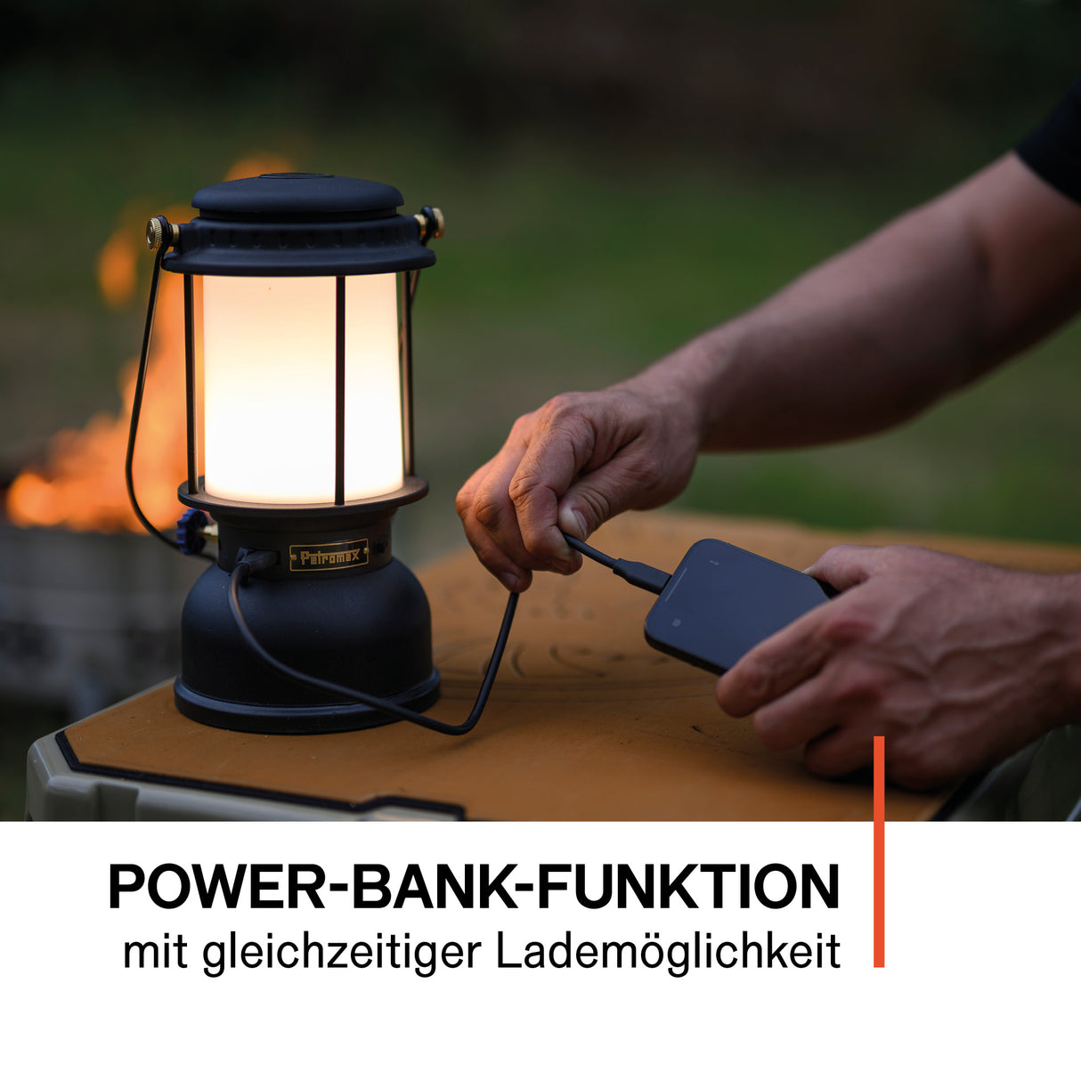 LM500 LED lanterne - Noir