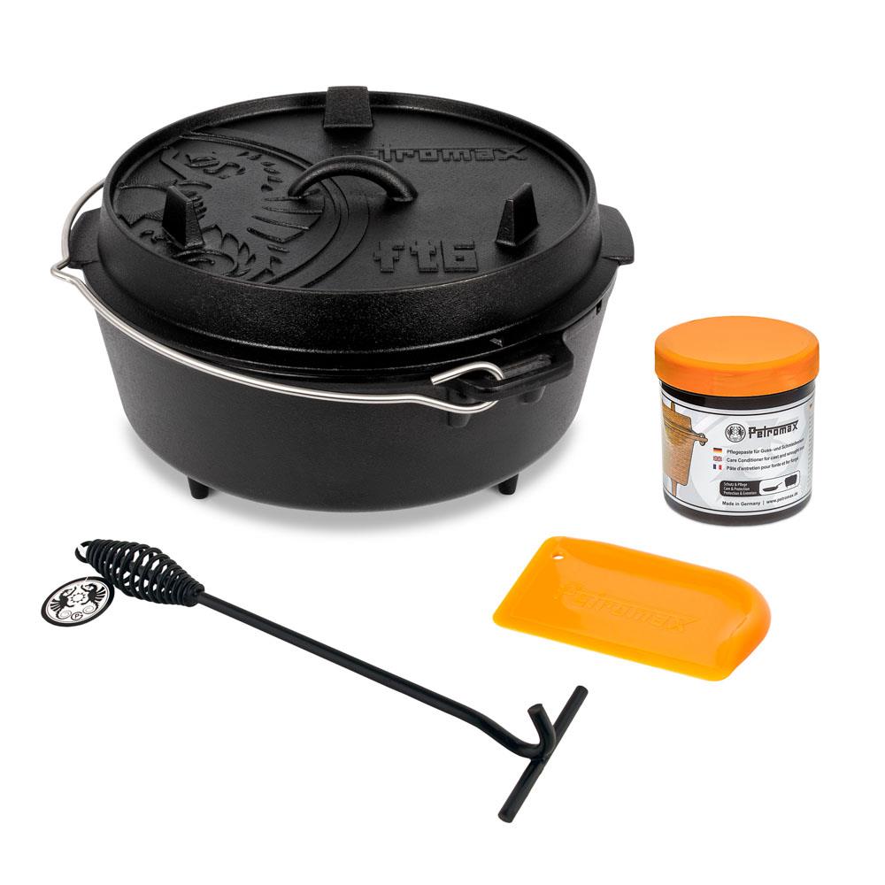Dutch Oven ft6 starter set - Fire Pot Set 6 liters