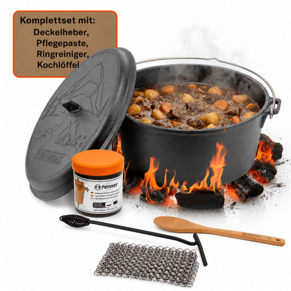 Essential Line Dutch Oven Set ft9-t, 7.5 Liters – Petromax