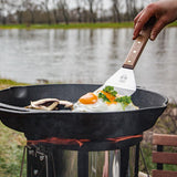 Fire pan with handles
