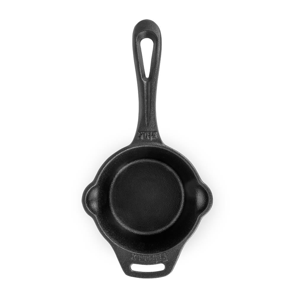 Cast iron saucepan