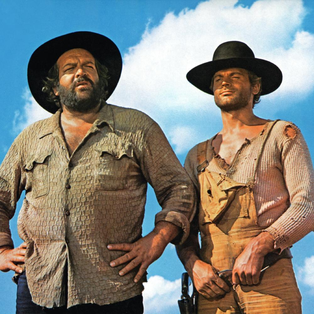Set padella in ghisa + Dutch Oven + cucchiaio di legno - Edizione Bud Spencer & Terence Hill
