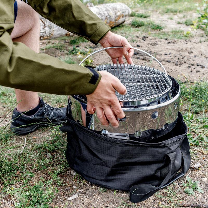Atago Grill - mobile 4-in-1 grill ideal for camping and Atago Grill - mobile 4-in-1 grill ideal for camping and