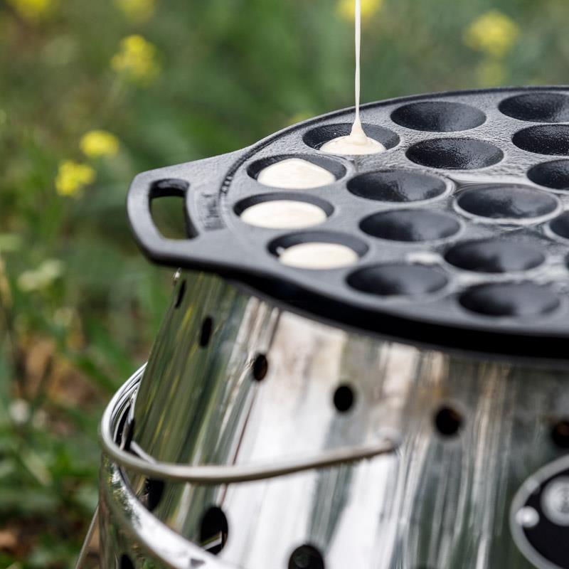 Petromax Poffertjespfanne poff30 aus Gusseisen - - Grillrezepte, Tipps & Tricks, alles über Barbecue