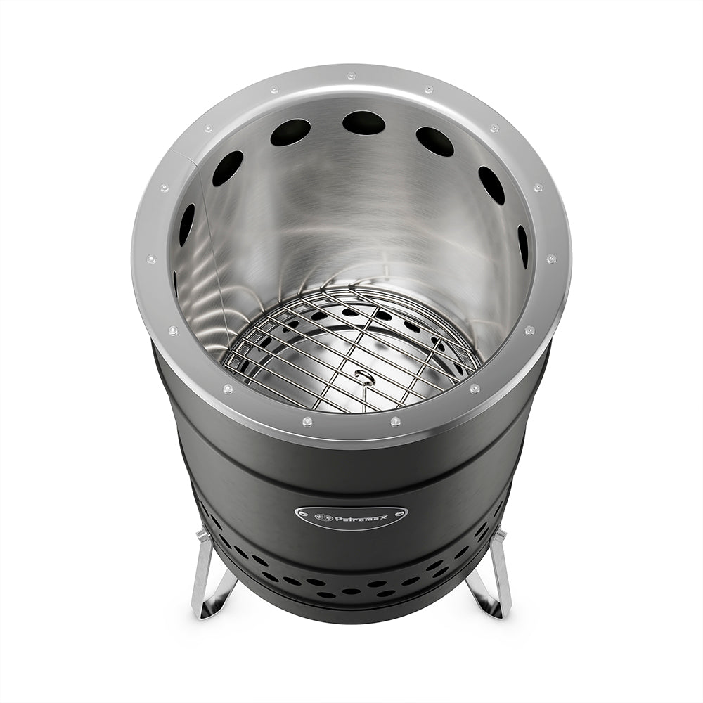 Pyron Black Edition fire barrel