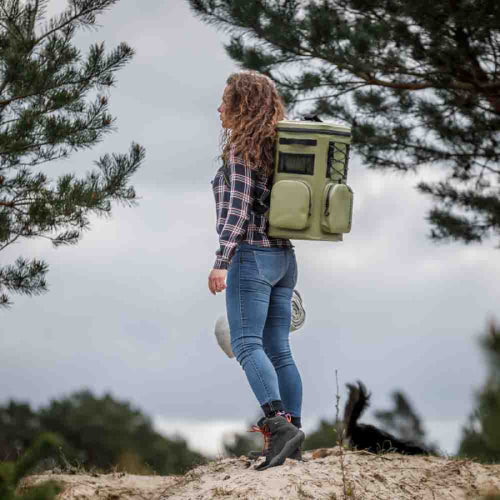 Cooling backpack