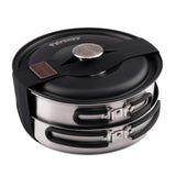 Set de cuisine et de vaisselle de camping